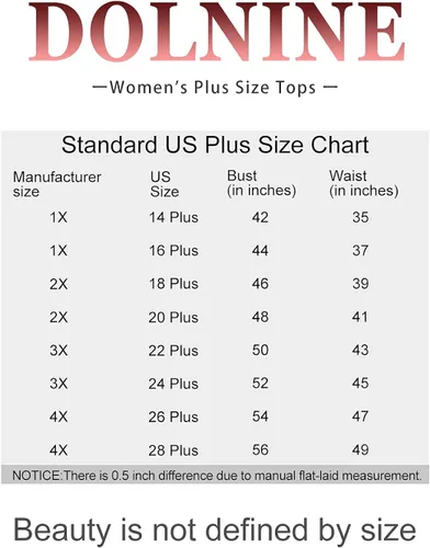 Miniatura 6 de DOLNINE Camisetas de talla grande para mujer, de manga larga, cuello en V, estilo casual, a rayas, túnica