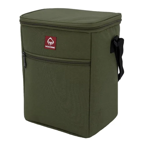 Miniatura 13 de Wolverine Bolsa térmica para 24 latas Aislada Reutilizable Resistente Resistente al agua Sitio de trabajo Exterior Viaje Maletereo