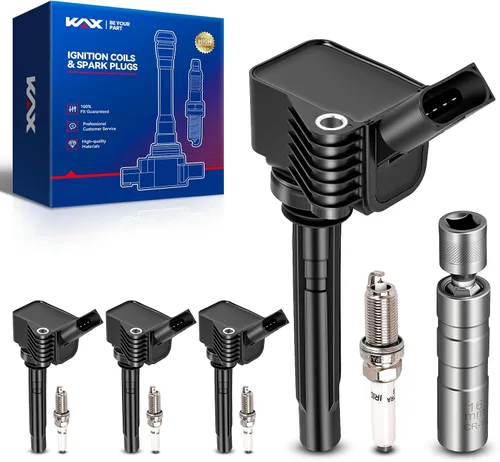 Miniatura 43 de Bobina de encendido KAX UF303 Paquete de 6 unidades Compatible con Trailblazer, Envoy XL, H3, Trailblazer EXT, Rainier, i-370, i-350, i-290, i-280