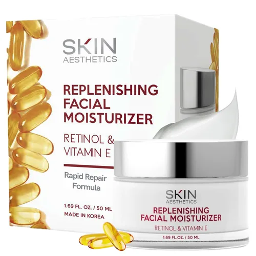 Miniatura 10 de Skin Aesthetics Hidratante facial con ácido hialurónico y colágeno, antienvejecimiento, ultra hidratante, líneas finas y arrugas, cuidado de la piel