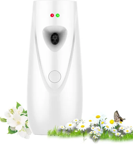 Dispensador automático de ambientador, dispensador de ambientador montado en la pared/de pie, dispensador de fragancia en aerosol adecuado para