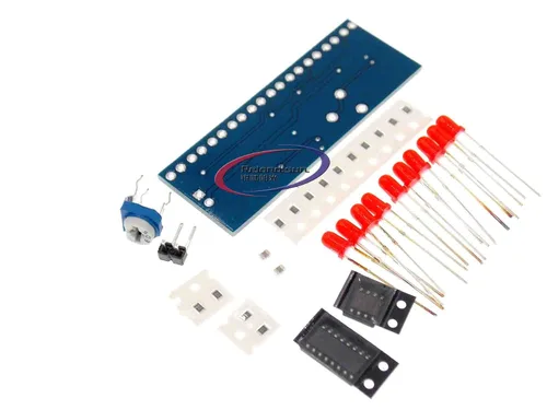 Miniatura 3 de Módulo de luz que fluye agua NE555+CD4017 LED Chaser LED luz corriente