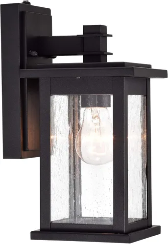 Miniatura 10 de MICSIU Luminaria Exterior con Sensor de Movimiento de Bronce, Aplique de Pared Exterior de 11.75 Pulgadas de Anochecer a Amanecer, Luces de Farol