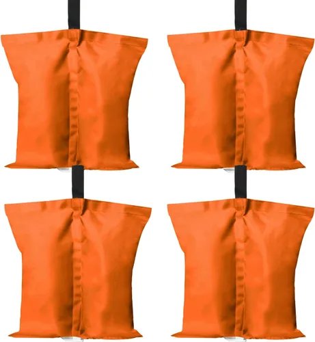 Miniatura 12 de ABCCANOPY Pesas de toldo de 120 libras, bolsas de arena para carpa de glorieta, paquete de 4 unidades (negro)