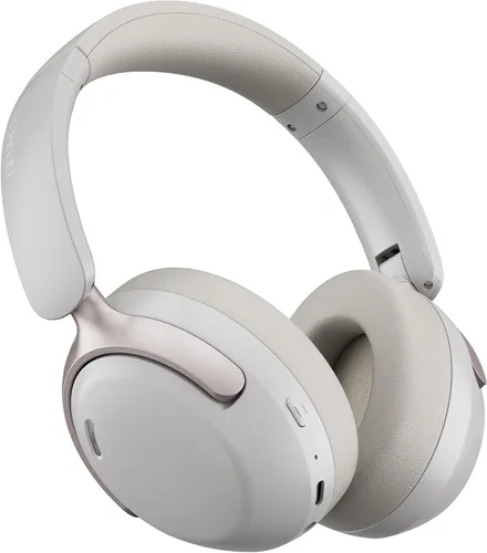 Miniatura 12 de LORELEI QC30 Auriculares híbridos con cancelación activa de ruido, Bluetooth inalámbrico sobre la oreja, piel proteica beige, control activo