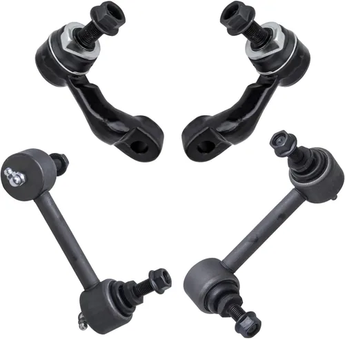 Miniatura 70 de Detroit Axle - 4 barras estabilizadoras AWD para Chrysler 300 2005-2019 Dodge Charger 2005-2008 2005-2008 Magnum Stabilizer Enlaces de extremo