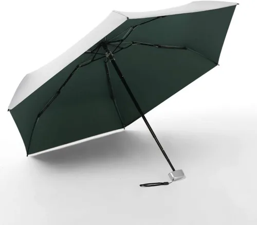 Miniatura 5 de Mini paraguas de viaje actualizado a prueba de viento, ligero y compacto, portátil, al aire libre, paraguas plegable UV para hombres, mujeres