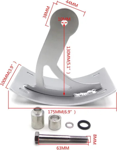 Miniatura 3 de SMT-Billet Soporte para placa de matrícula compatible con SUZUK Boulevard M109R 2006-2013 [B00RW3GMMS]