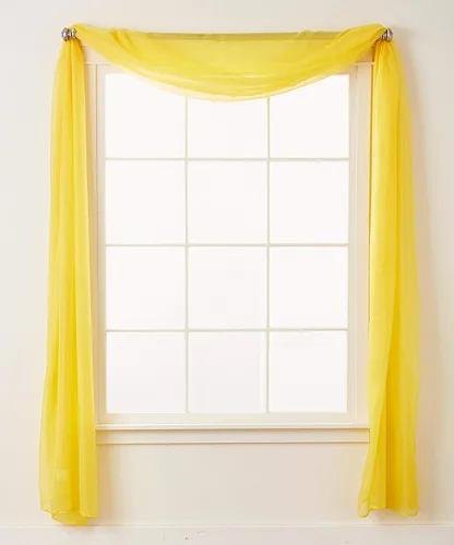 Miniatura 39 de Elegant Comfort - Cortinas transparentes de lujo con bolsillo para barra para cocina, dormitorio y sala de estar, Microfibra, Beige