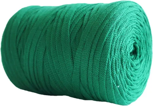 Miniatura 43 de 1 Uds. 8.82 oz 8.1 oz Soild Color Fancy Hilos DIY Bolsa Bolso Alfombra Cojín Algodón Tela Camiseta Hilo Tejer Hilo de Crochet Cesta de Cueva