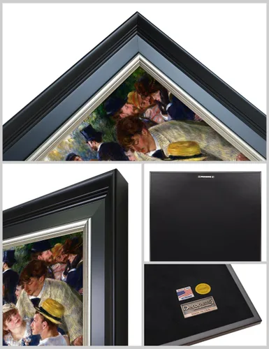 Miniatura 4 de DECORARTS - El almuerzo de los remeros de Pierre-Auguste Renoir. Impresiones giclée sobre lienzo. Mejora la decoración de tu hogar y oficina