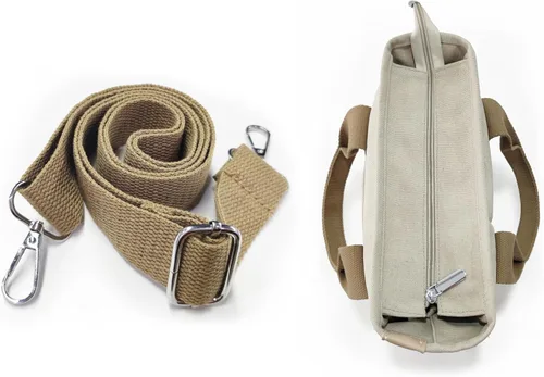 Miniatura 4 de Bolso de mano pequeño con cremallera para mujer, bolso cruzado de lona, bolso de hombro, bolso de mano, bolso de mensajero 2023