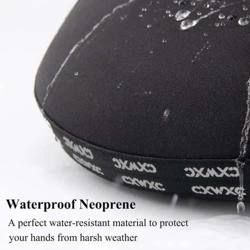 Miniatura 4 de Handlebar Mittens- Windproof & Waterproof Fat Bike Bar Covers - Commuter Mountain Road Bicycle Bar Warmer Covers for Winter Cycling