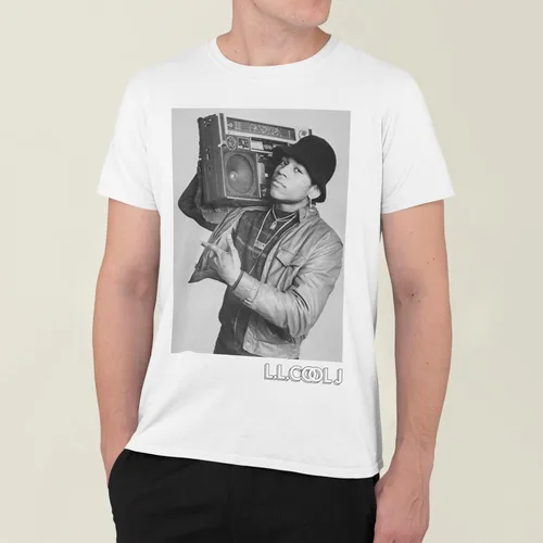 Miniatura 3 de Rock the Bells L.L. Cool J Boombox Photo - Camiseta de manga corta para hombre y mujer