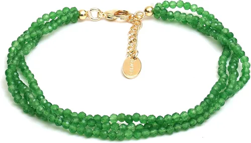 Miniatura 65 de Gempires Natural Multi Strand Beaded Bracelets Lightweight Handmade Gemstone Jewelry Hypoallergenic 8 Inch Gold Plated Stylish Everyday Wear Jewelry