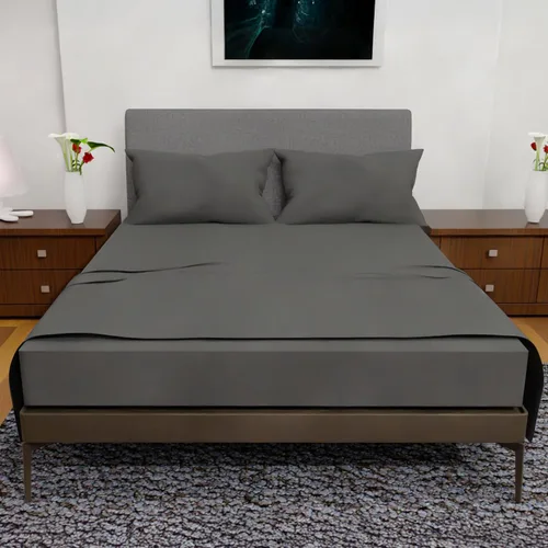 Miniatura 25 de Top Split King - Juego de sábanas para cama ajustable, 4 piezas con bolsillos profundos, sábanas de microfibra de doble cepillado, sábana bajera