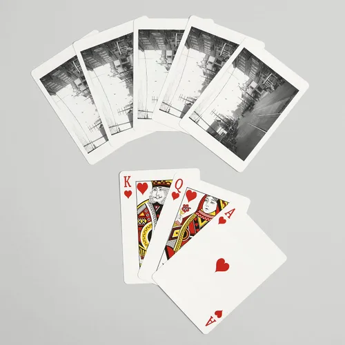 Miniatura 7 de Lantern Press Ballard Avenue in Seattle, WA Photograph, 52 Playing Cards for Adults, Poker Size Card Deck