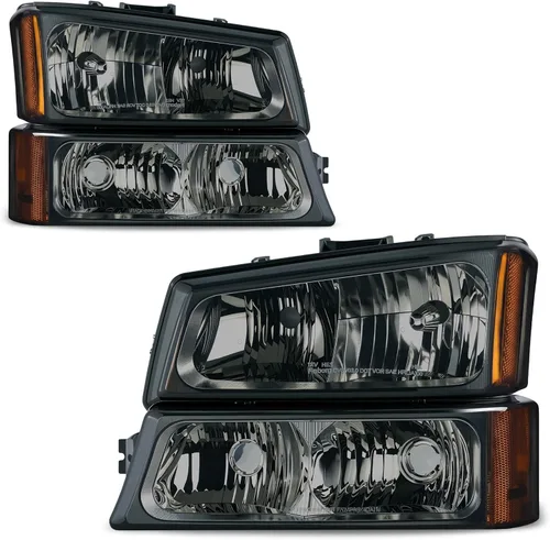 Miniatura 11 de AUTOSAVER88 - Juego de faros delanteros compatible con 2003 2004 2005 2006 Chevy Silverado Avalanche 1500 1500HD 2500 2500HD 3500/2007 Classic OE