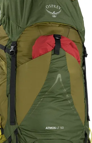 Miniatura 11 de Osprey Atmos AG LT 50L Mochila de mochilero para hombre, Scenic Valley/Verde Peppercorn, L/XL Valle escénico/Pimienta verde