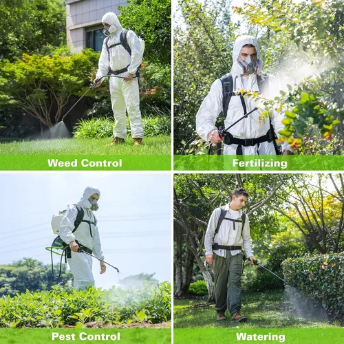 Miniatura 6 de Greenworks Pulverizador de Mochila a Batería de 80V de 4 Galones con 5 Boquillas, Presión de 70PSI-Herbicida, Control de Plagas, Desinfección