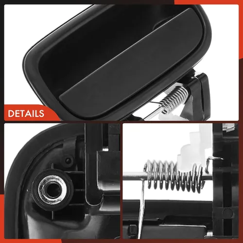Miniatura 7 de A-Premium Manija de puerta exterior trasera izquierda del lado del conductor compatible con Toyota Tundra 2000-2003, Tundra 2004-2006 Extended Cab