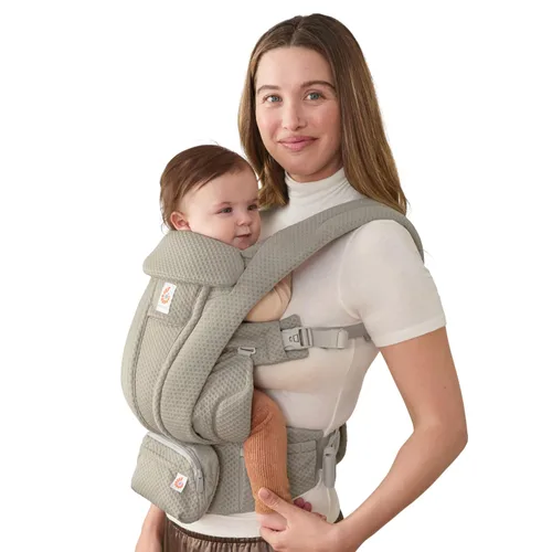 Miniatura 14 de Ergobaby Omni Deluxe - Portabebés de lujo para recién nacidos a niños pequeños, transpirables, para el verano, portabebés para todas las posiciones