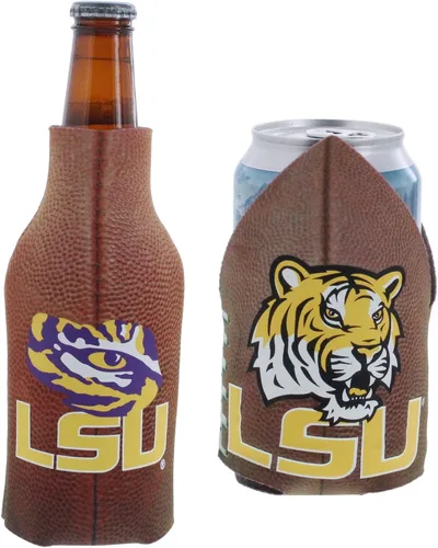 Miniatura 3 de College Team Color Logo Can & Bottle Holder Insulator Beverage Cooler Set