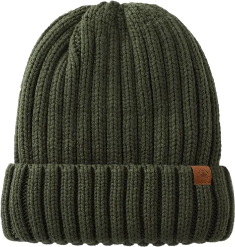Miniatura 2 de Home Prefer Gorro de invierno para hombre, con forro polar de lana, gorro de punto cálido