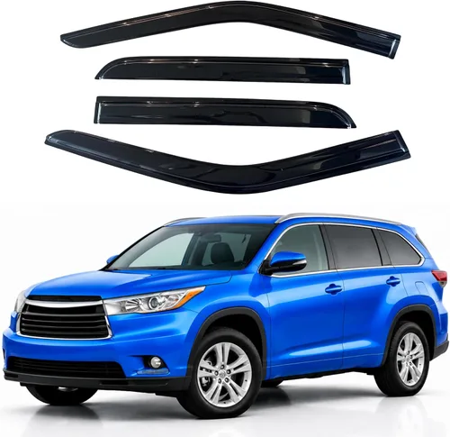 Miniatura 39 de Visor para ventana IG para Hyundai Venue 2020-2023, protector contra la lluvia, adhesivo extra duradero, deflector de viento para lado
