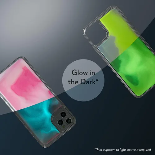 Miniatura 7 de SteepLab Flowing Neon Sand - Funda líquida para iPhone 13 Pro (2021, 6.1 pulgadas), protección de cuerpo completo con bisel elevado