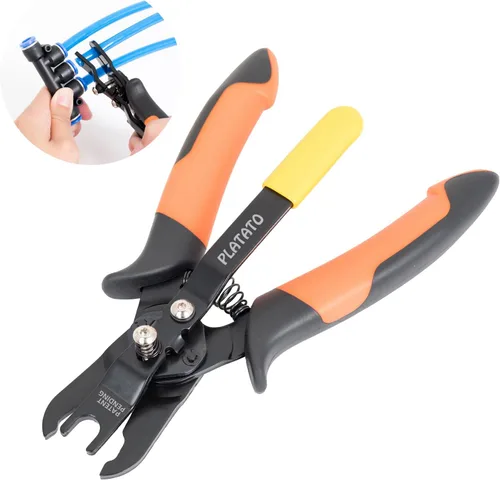 PLATATO Accesorios de empuje para conectar Desconexión Pinza Herramienta para quitar accesorios neumáticos de empuje de 1/4”, 5/16” (6mm, 8mm)