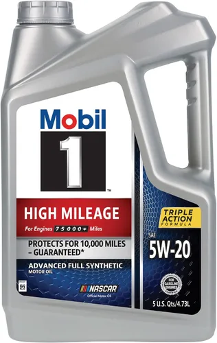 Miniatura 2 de Mobil 1 - Aceite sintético High Mileage 5W-20 para motor, 5 cuartos de galón, 2