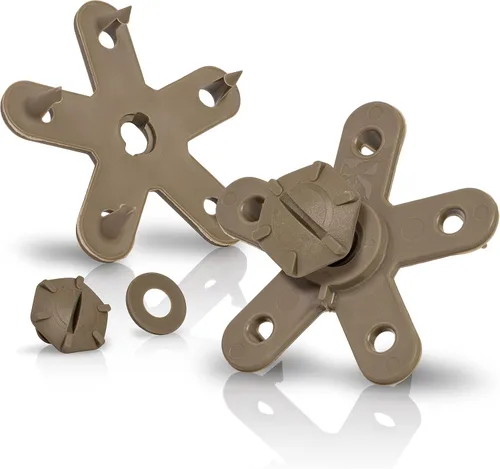 Eagle Klaw Clips 2.0 para alfombrillas de piso (4 juegos) para alfombrillas de automóvil y forros de suelo, accesorios de automóvil fabricados en