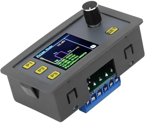 Miniatura 7 de Generador de pulsos PWM Módulo ajustable 4-20mA 2-10V Generador de señal con pantalla LCD para calibración de prueba de función