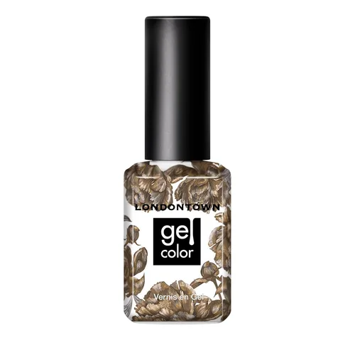 Miniatura 7 de LONDONTOWN Esmalte de uñas de gel UV/LED, de larga duración, resistente al astillado, color de alto brillo, marrón beige natural brillante, 0.4 fl