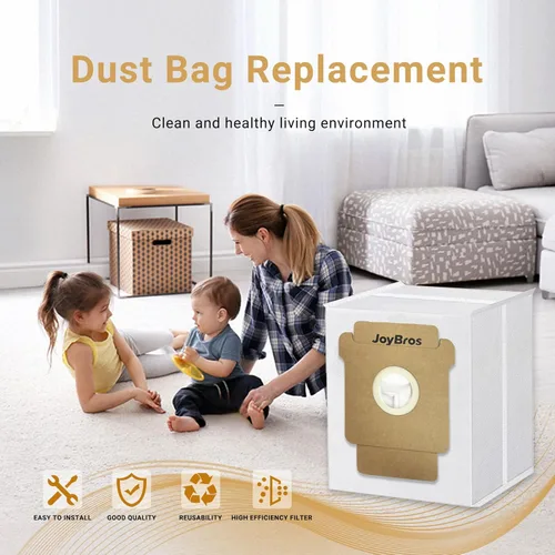 Miniatura 7 de Bolsas antipolvo de repuesto para iRobot Roomba All Series 104 2 en 1 105 106 Vac,Plus 405, 505 Combo, Essential 2 Q052, Max 705 Vac desechables 12