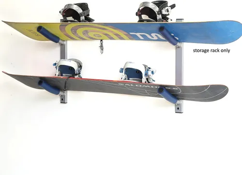 Miniatura 2 de SPAREHAND Single Rack Wall Mount - Storage Rack for Surfboards, Wakeboards, and Skis - Garage Storage Rack and Wall Hanger