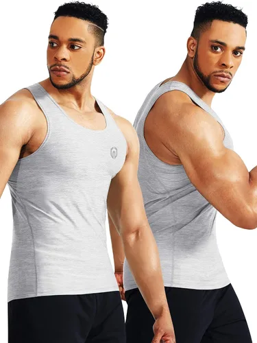 Miniatura 4 de NELEUS Paquete de 3 camisetas de compresión de ajuste seco para hombre