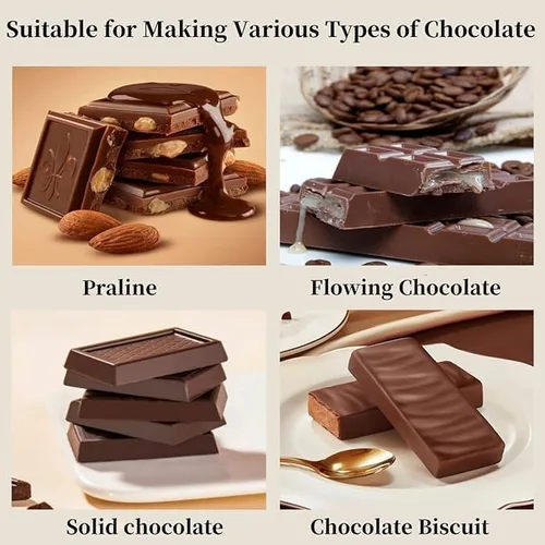 Miniatura 2 de Molde de chocolate para caramelos, molde para hacer 18 caramelos transparentes en forma de diamante, utilizado para decoración de pasteles caseros