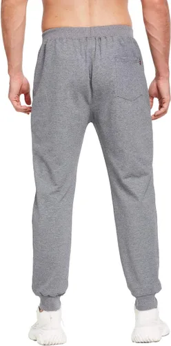Miniatura 5 de Tansozer - Pantalones deportivos para hombre, ligeros, entallados, informales, bolsillos con zíper