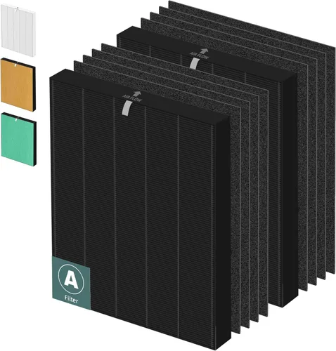 Miniatura 15 de 115115 Filtro de Repuesto HEPA A para Purificador de Aire Winix Plasmawave C535 5300 5300-2 6300 6300-2 P300 AM90 C909 9800, 2 x Filtros HEPA Blanco