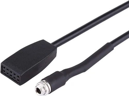 Miniatura 4 de Cable auxiliar para coche, reproducción de música Plug and Play, adaptador auxiliar de 0.138 in para E53 E39 X5 E46 1998-2006 conductores viajeros