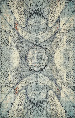 Miniatura 12 de Unique Loom Vita Collection - Alfombra vintage saturada, moderna y sobreteñida, inspirada en el mundo, 2 pies 2 pulgadas x 3 pies 0 pulgadas