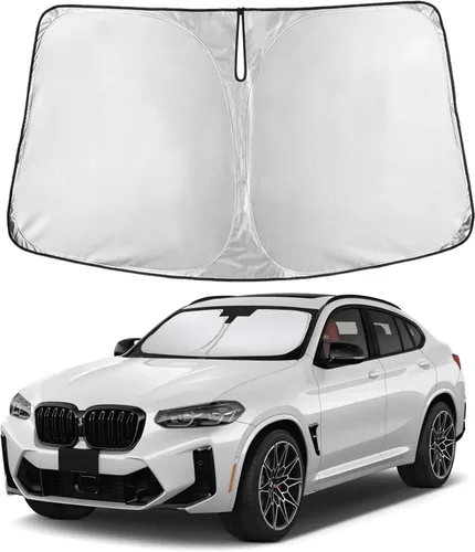 Miniatura 266 de EcoNour Parasol para parabrisas compatible con Hyundai Tucson 2016-2019 2020 2021, visera solar para parabrisas delantero y ventana, bloqueador