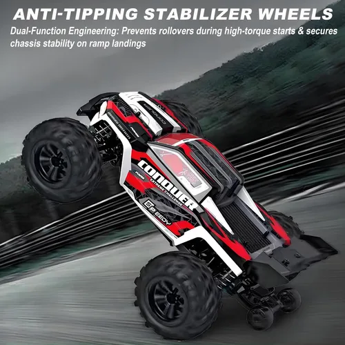 Miniatura 4 de Coche RC 4WD de alta velocidad a escala 1:16, camión de control remoto todoterreno de 25 MPH para adultos y adolescentes, vehículo eléctrico todo