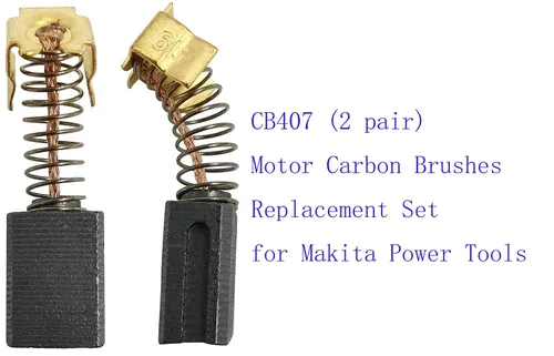 Miniatura 2 de CB407 - Juego de cepillos de carbón para motor Makita, sierra de calar, taladro giratorio, taladro, taladro de martillo, destornillador eléctrico