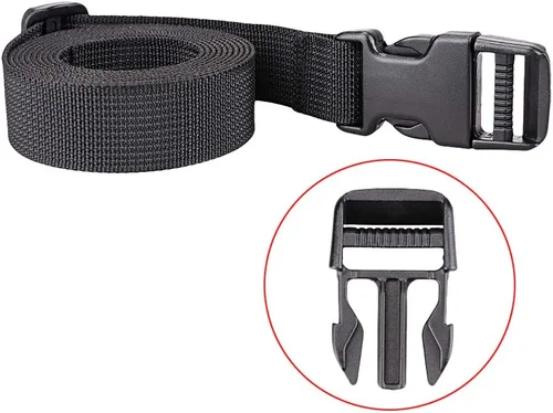 Miniatura 3 de MAGARROW Correas de embalaje con hebilla de correa de 78" x 1" Cinturón ajustable de 1 pulgada