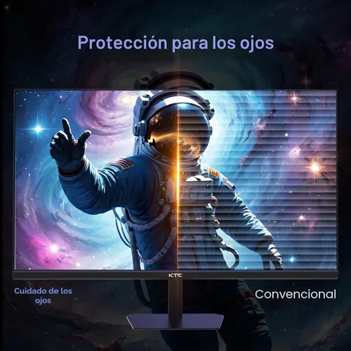 Miniatura 7 de KTC Monitor de juegos de 24.5 pulgadas, monitor de 180 Hz (hasta 200 Hz), monitor FHD rápido, IPS 1080P 1ms, 128% sRGB HDR10, sincronización