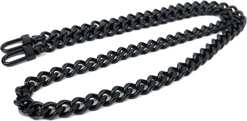 Miniatura 9 de Correas de metal para bolso de cadena plana, reemplazo de cadena para bolso cruzado de hombro y axilas, Dorado antiguo Oro envejecido