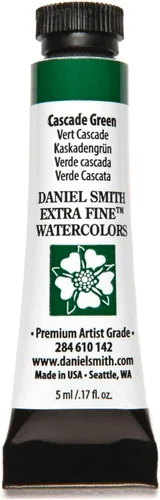 Miniatura 55 de Daniel Smith 284610109 Tubo de acuarela extrafino, 0.2 fl oz, verde submarino
